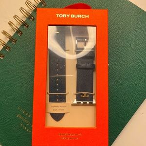 Tory Burch leather Apple Watch band
